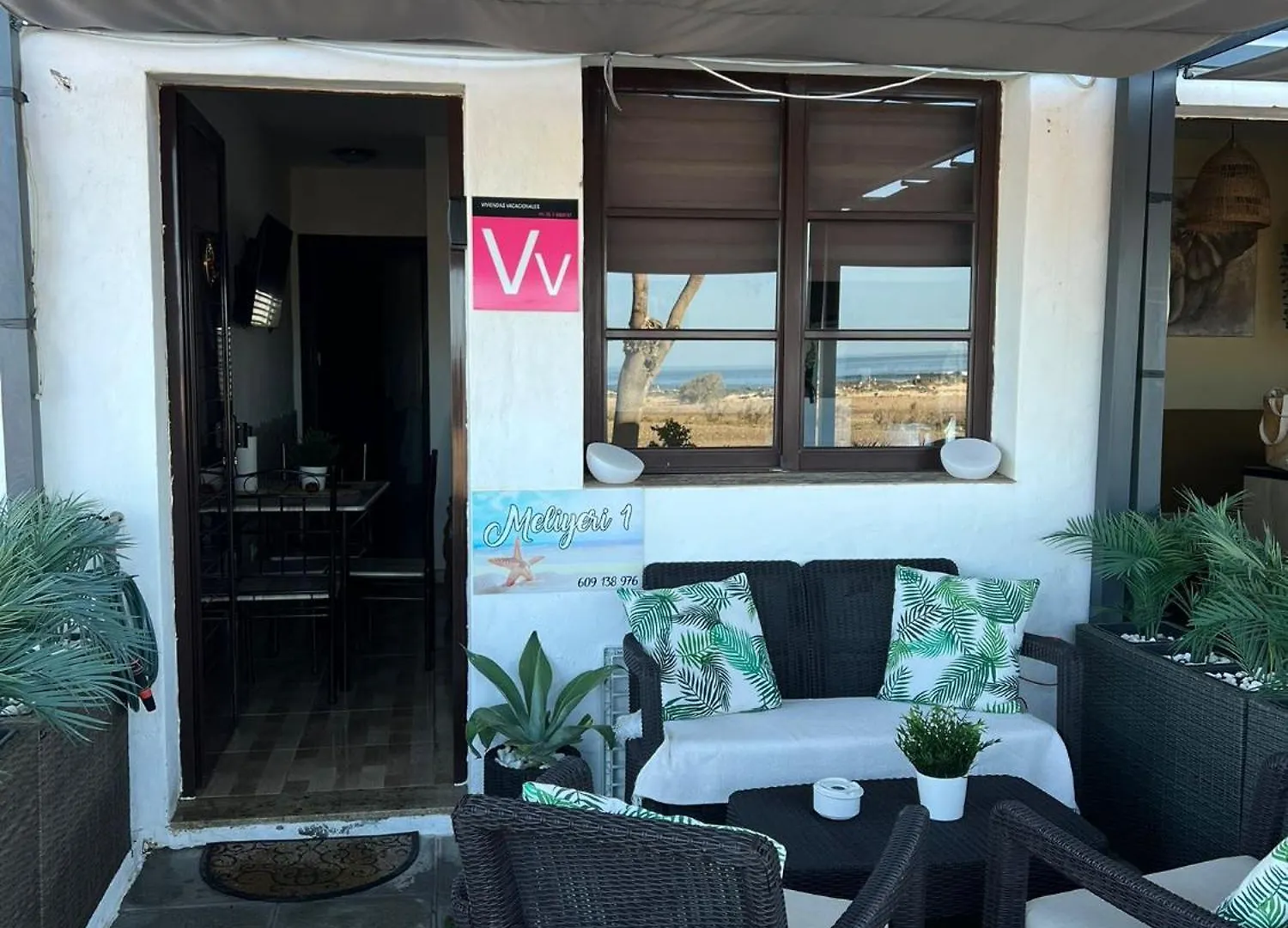 Апартаменты Apartamento Meliyeri1 1ª Linea De Playa El Cotillo